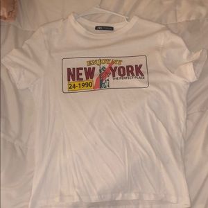 Zara Graphic Tshirt